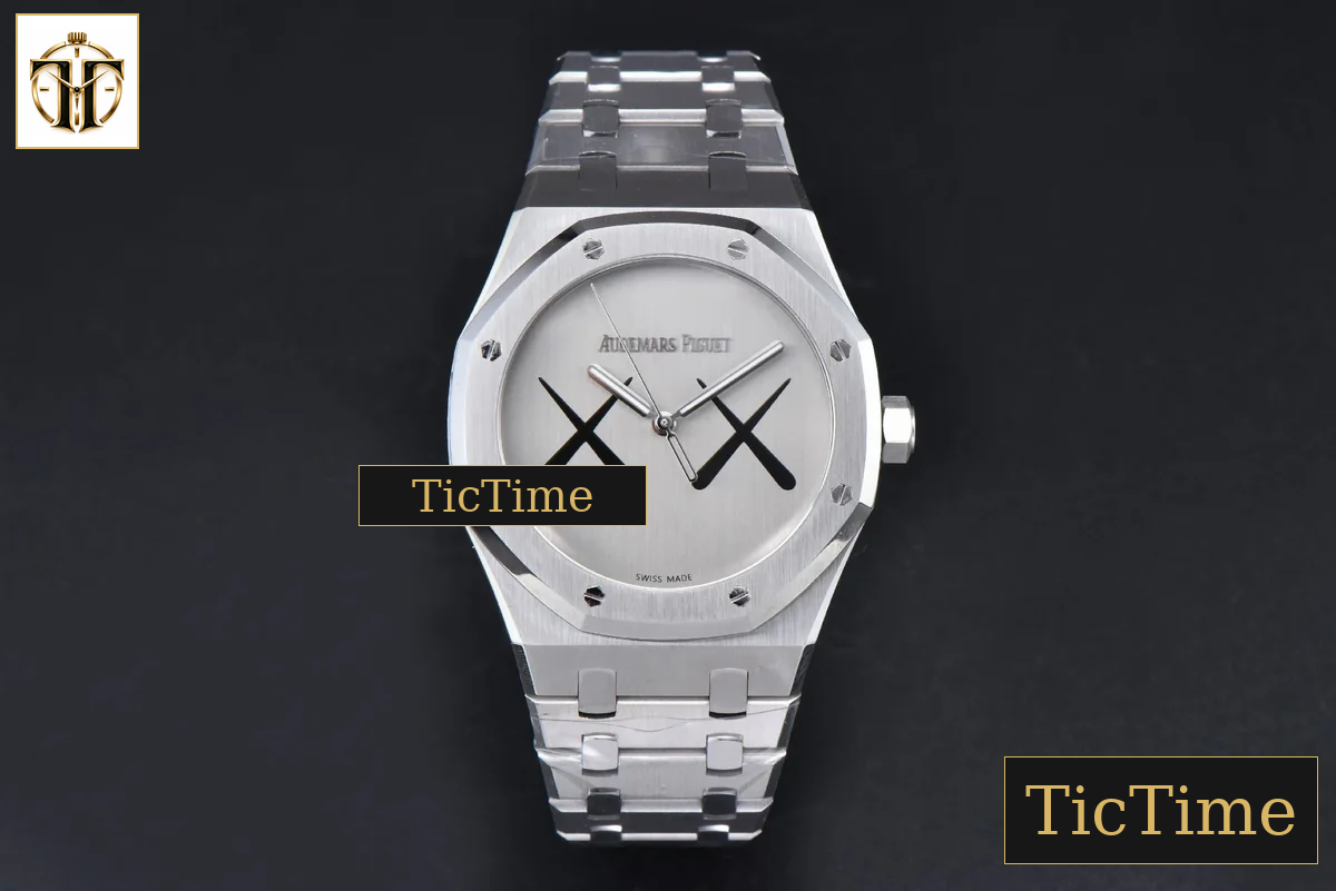 Royal Oak XX KAWS 15500 41mm APSF White Dial SS Bracelet A4302 — foto 2