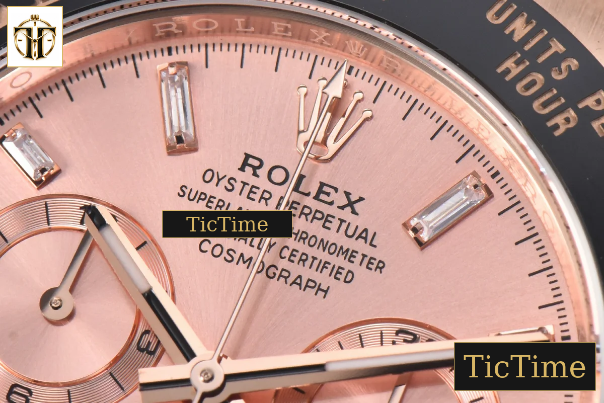 Daytona 116515 BTF RG Ceramic RG Dial RG Subdial Oysterflex Strap SA4130 — foto 5