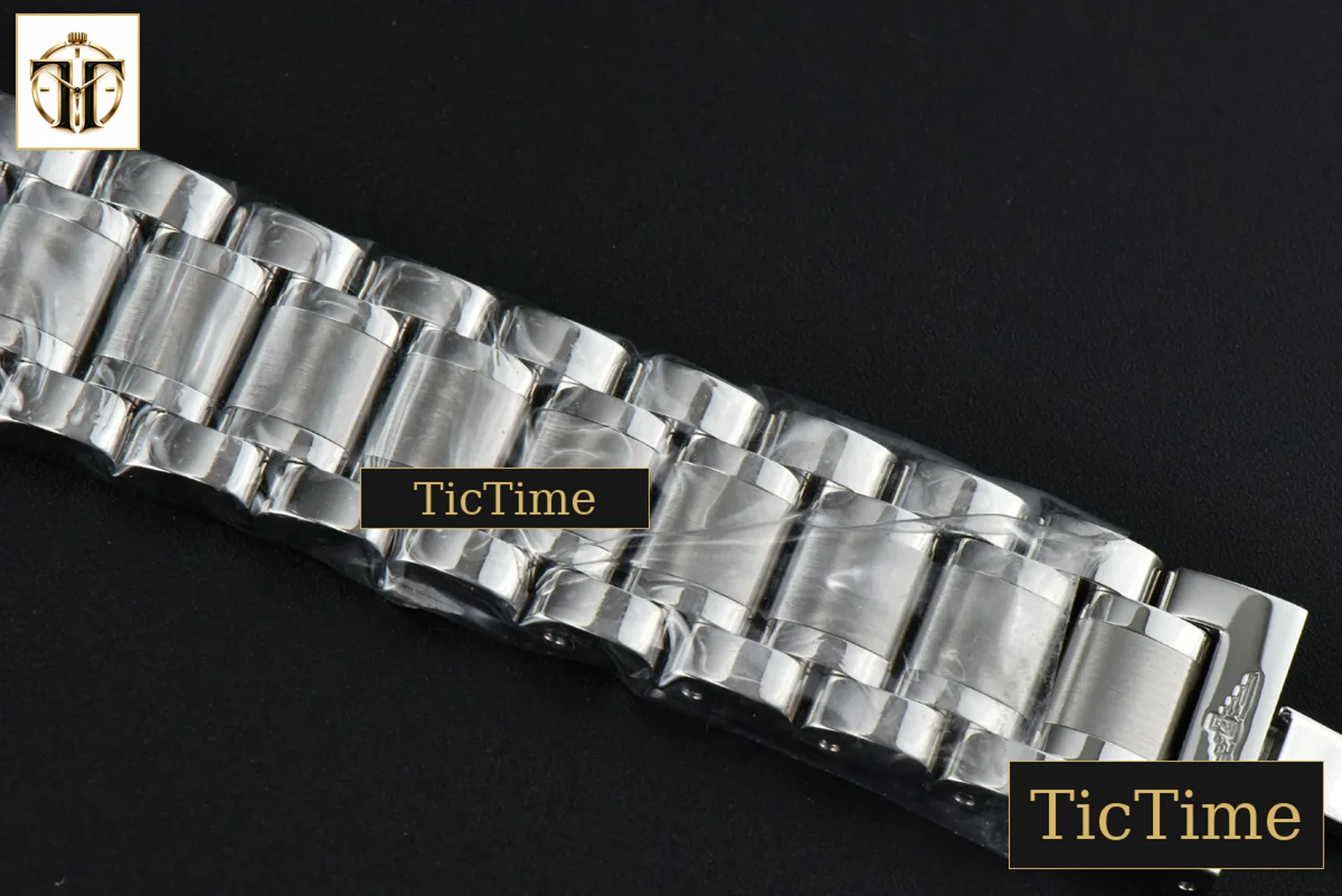 Master Moonphase 40mm GF Blue Dial Stick Marker SS Bracelet A899 — foto 17