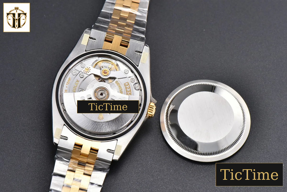 DateJust 36mm VSF YG/SS Wimbledon Gray Dial Green Marker Jubilee VS3235 — foto 31