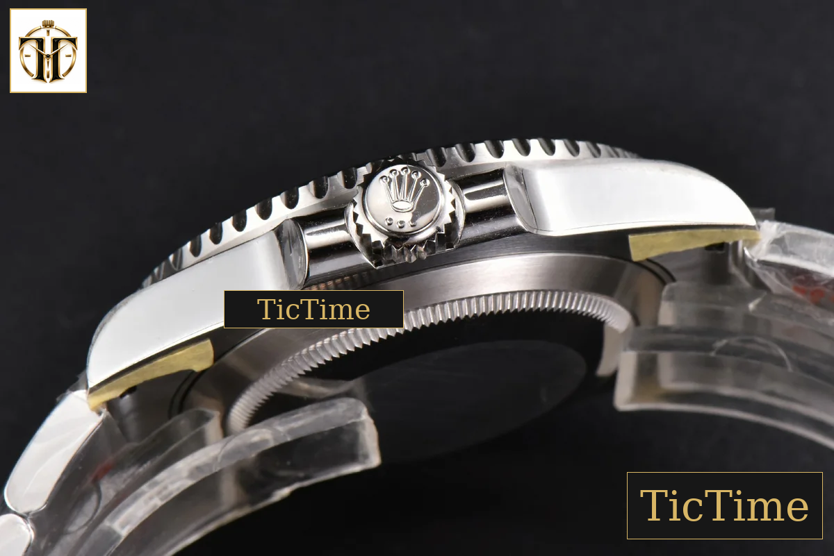 Submariner LN 40m 116610 40.5mm King Factory Black Ceramic Black Dial SS Bracelet VS3135 — foto 17