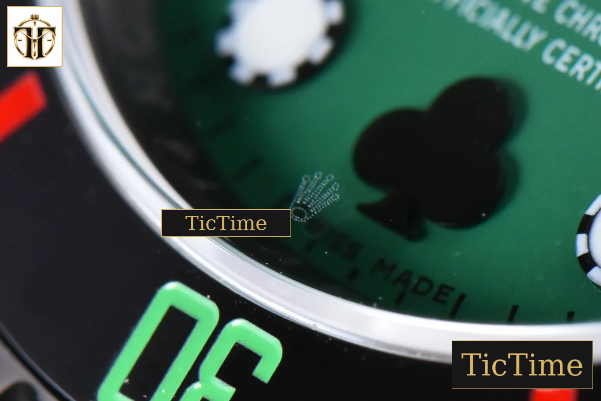 Blaken Submariner LN 116610 IPKF Green Dial PVD Bracelet A2836 — foto 23