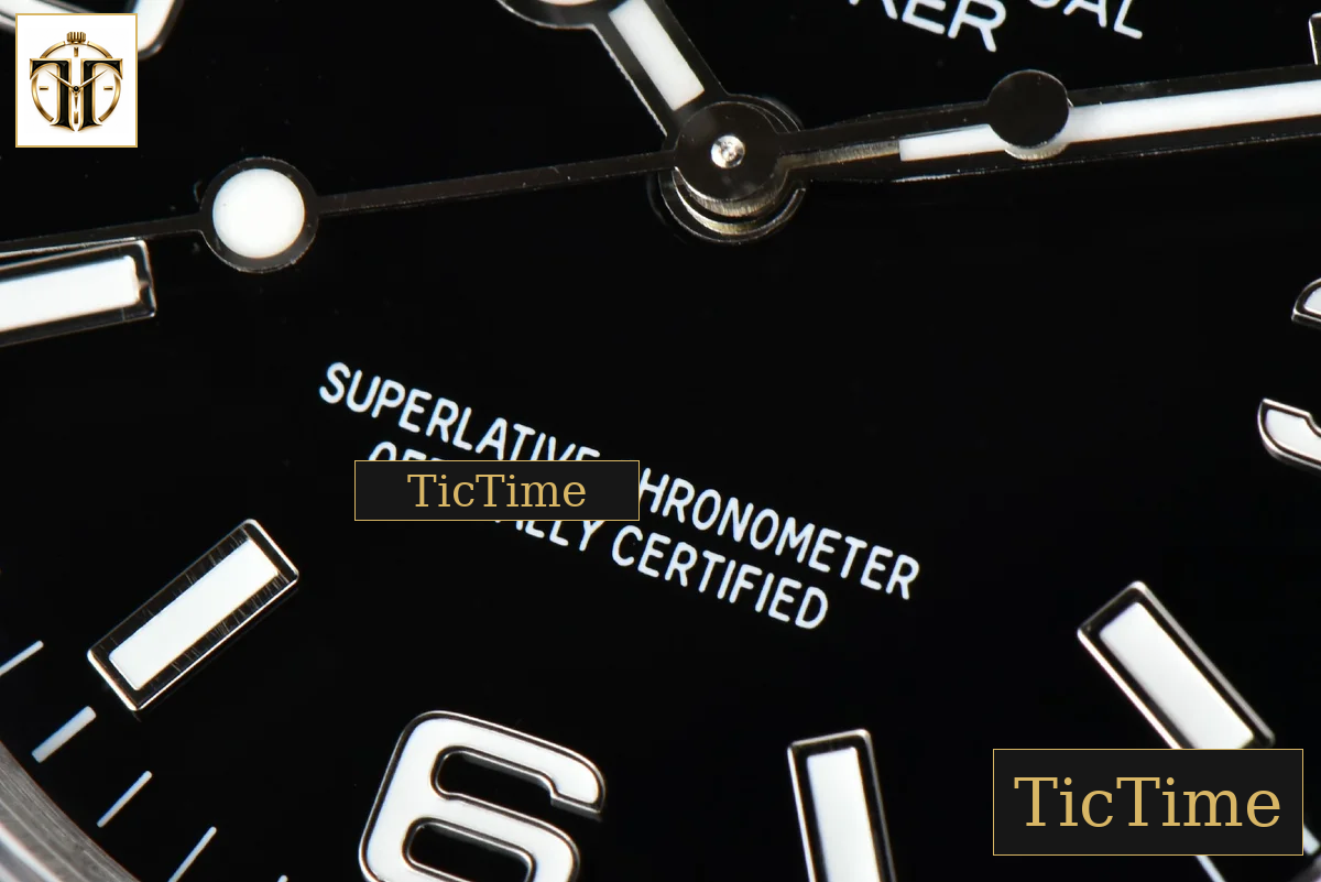 Explorer 316L 124270 36mm BPF Black Dial SS Bracelet VR3230 — foto 8