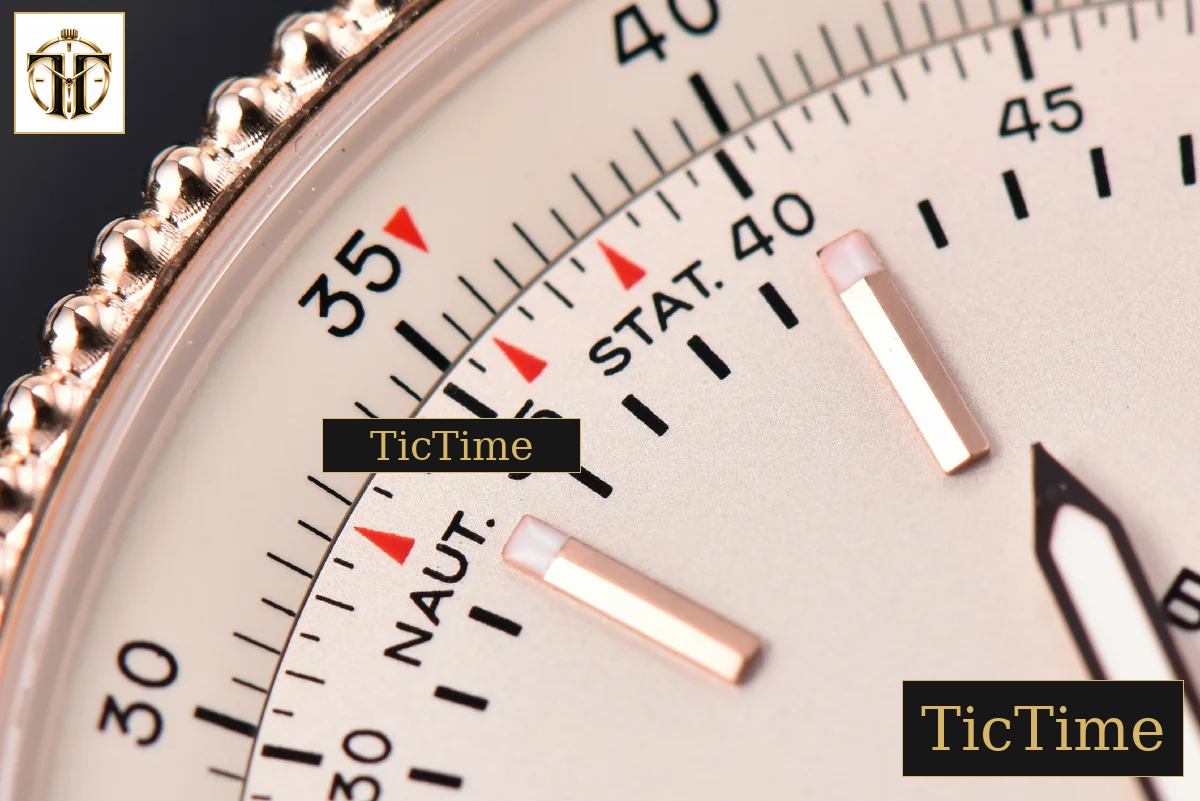 Navitimer 41mm TF RG White Dial White Bezel SS Bracelet A2824 — foto 6