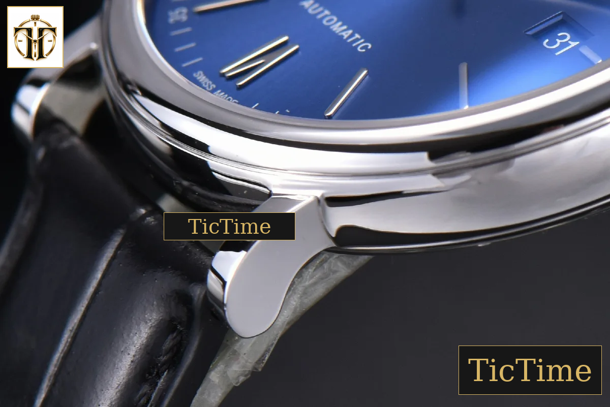 Portofino ‘150 Years’ 40mm V7F Blue Dial ‘Red 60’ Black Leather Strap / A2892 — foto 12