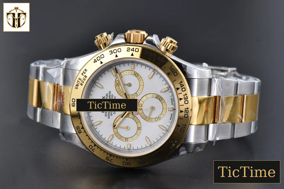 Daytona 904L 126503 40mm BPF YG/SS White Dial YG/SS Bracelet SH4131 — foto 16
