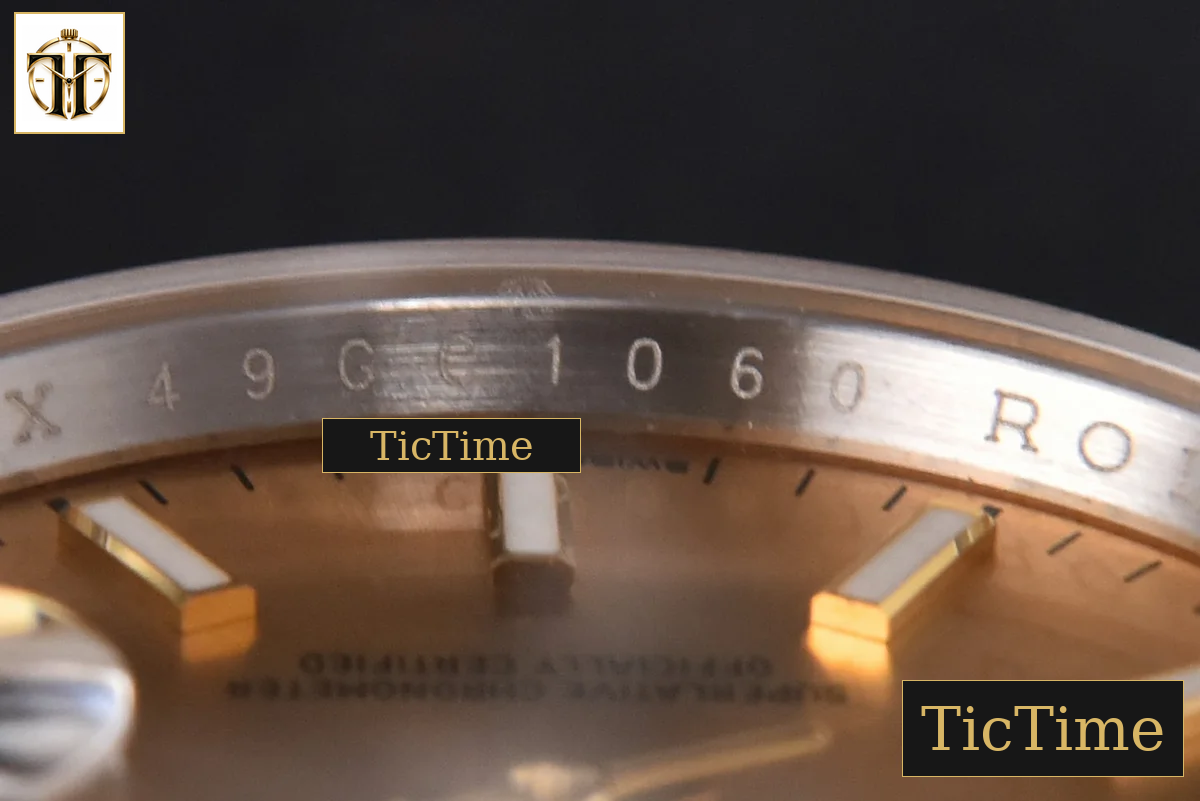 DateJust 904L 36mm GMF YG/SS Fluted Bezel YG Dial Lume Marker Jubilee Bracelet VR3235 — foto 11