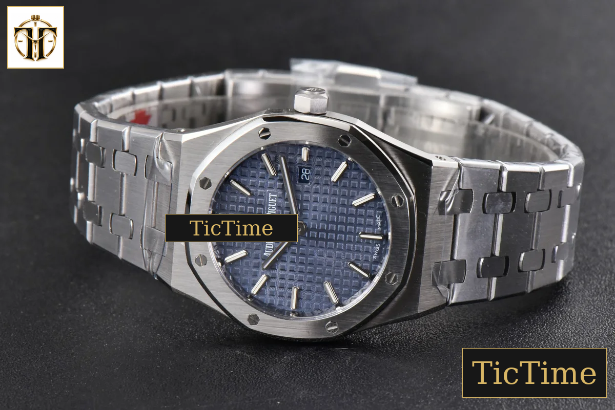 Royal Oak Ladies 33mm 8F Blue Dial SS Bracelet Swiss Quartz — foto 14