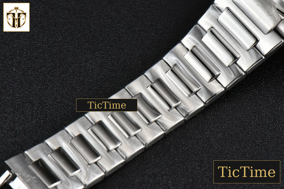 Nautilus Ladies 7118 35mm 3KF Diamond White Dial SS Bracelet 324CS — foto 21