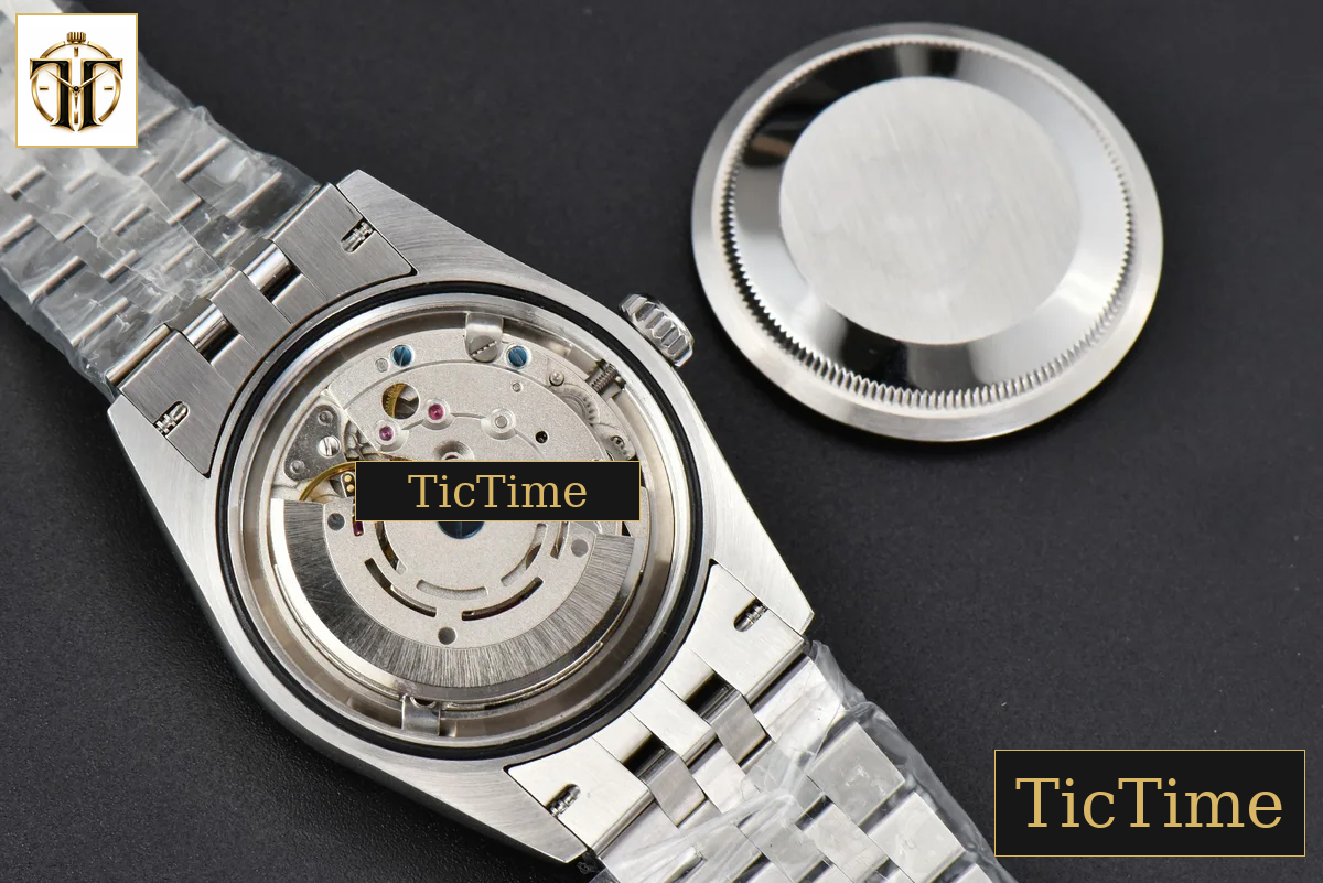 DateJust Smooth Bezel 36mm BPF Blue Motif Dial Jubilee Bracelet A2824 — foto 21