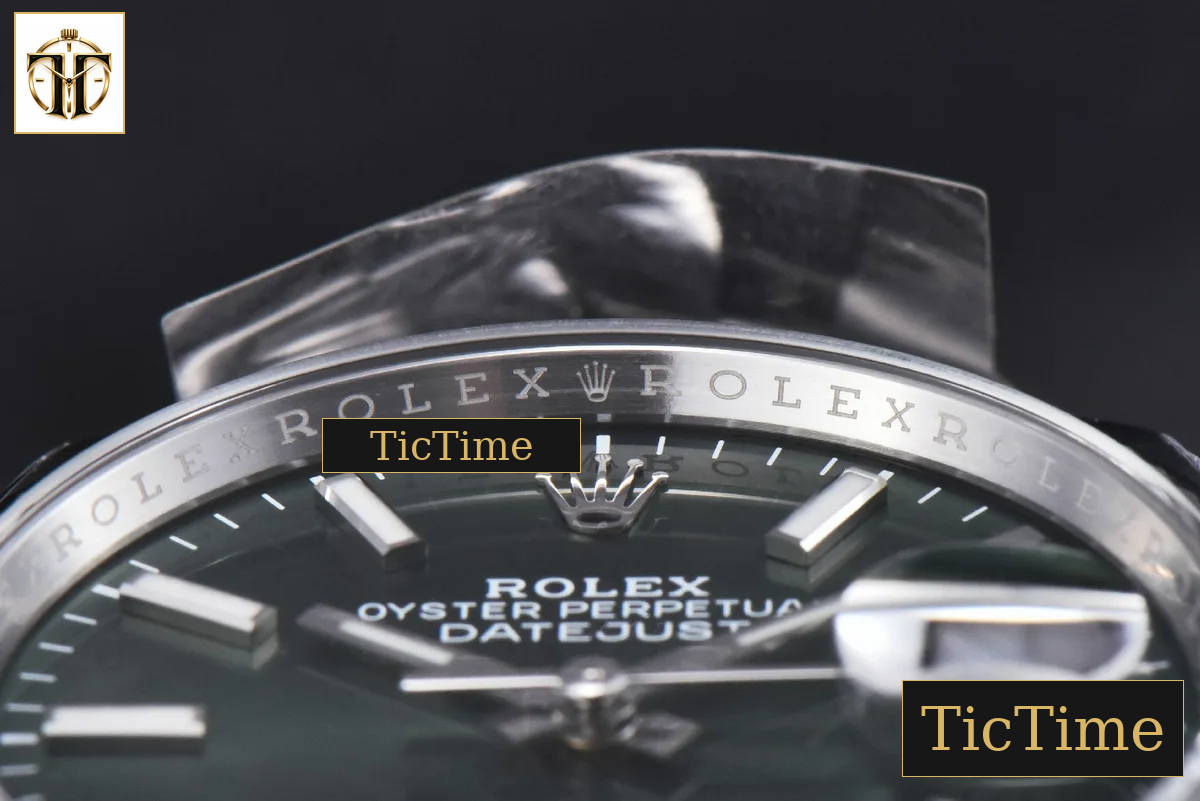 DateJust Mint 126234 36mm Clean Factory Green Dial Jubilee Bracelet VR3235 — foto 13