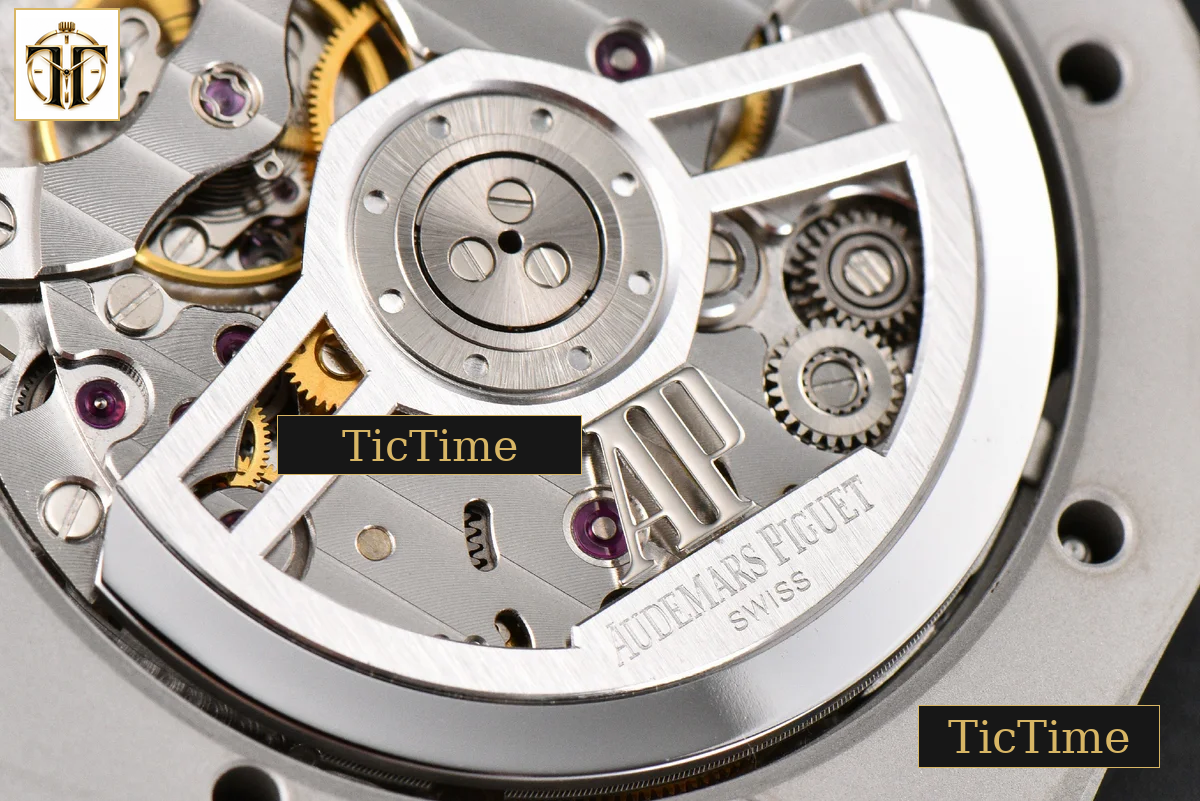Royal Oak ’50th Anniversary’ 15510 41mm ZF Ice Blue Dial Diamond Marker SS Bracelet SA4302 — foto 19