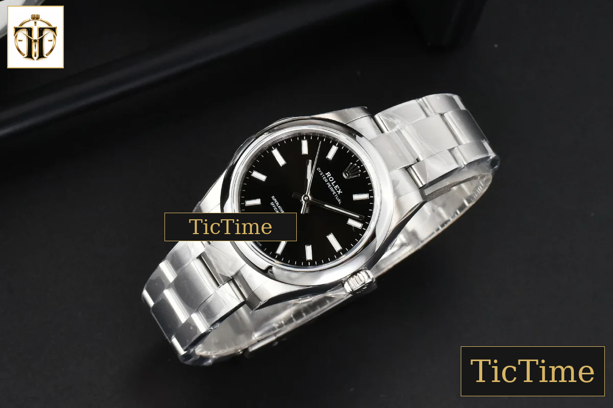 Oyster Perpetual 277200 31mm EWF Black Dial SS Bracelet A3230 — foto 4