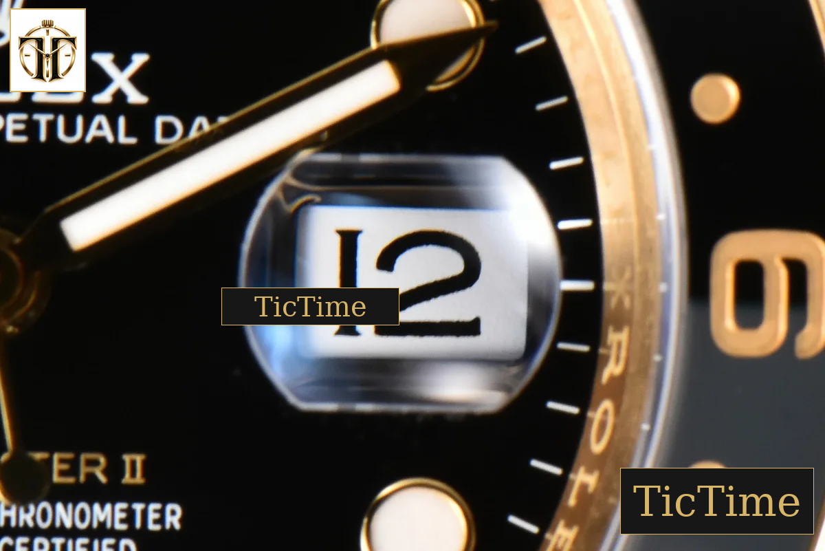 GMT Master II 126718 40mm Clean Factory YG Black/Gray Bezel Black Dial Jubilee Bracelet DD3285 — foto 10