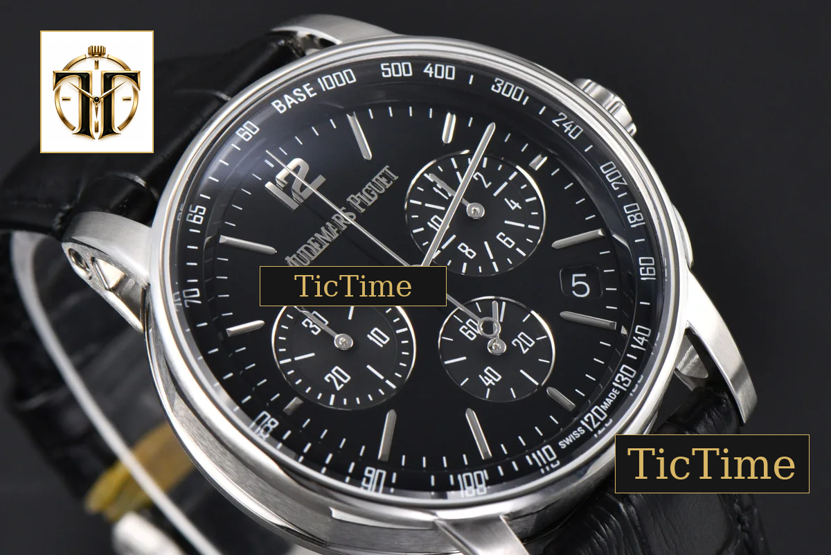 Code 11.59 Chrono 26393 41mm APSF SS Black Dial Black Leather Strap SA4401 — foto 25