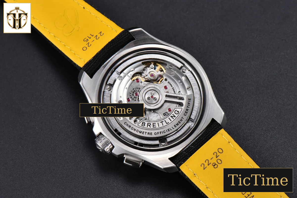 Avenger Chronograph 44mm BLSF SS Black Dial Black Nylon Strap A7750 — foto 19