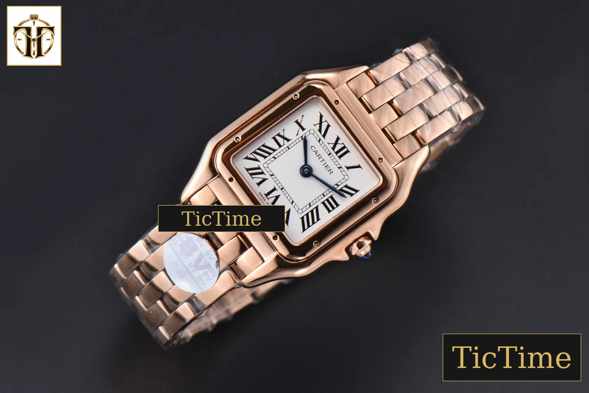 Panthère Secrete Ladies 27mm BVF RG White Dial RG Bracelet Ronda Quartz — foto 4