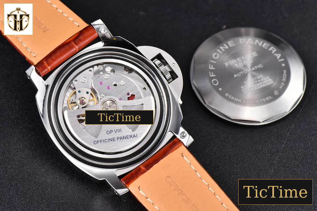 GMT PAM088 44mm VSF Black Dial Brown Leather Strap P9001 — foto 23