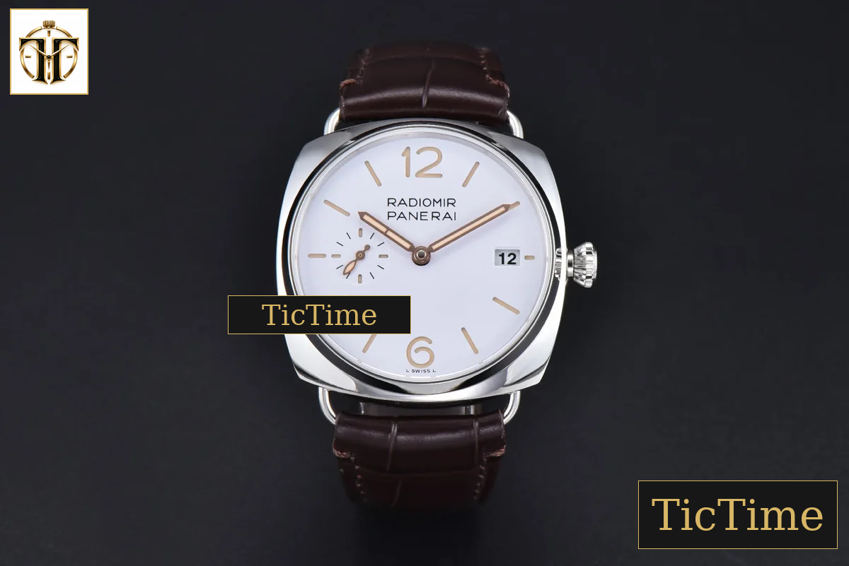 Radiomir PAM1292 40mm VSF White Dial Leather Strap P900 — foto 3