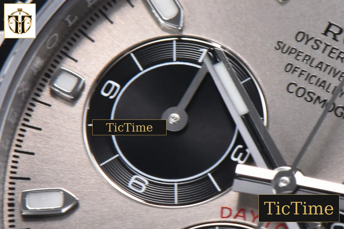 Daytona 904L 116519 40mm VSF Gray Black Subdial Oysterflex Strap DD4130 — foto 6