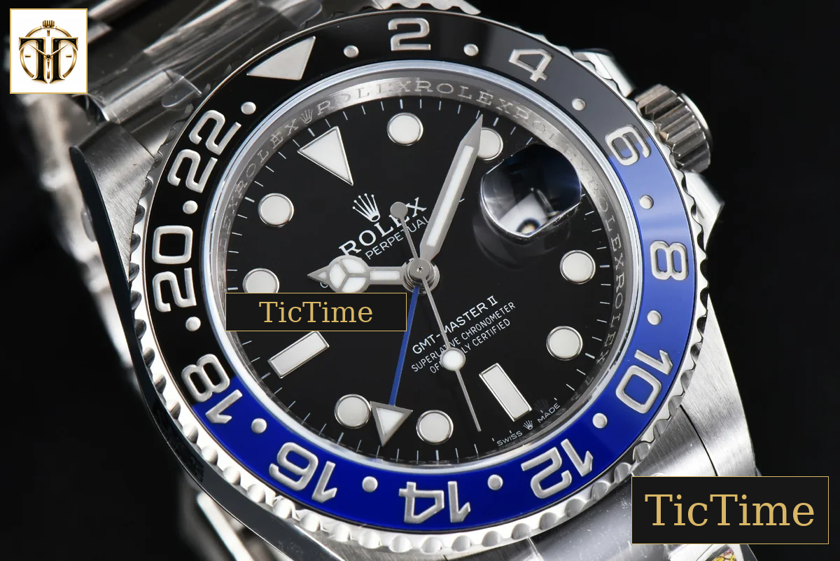 GMT-Master II BLNR 126710 Clean Factory Black/Blue Ceramic Oyster Bracelet V3 DD3285 — foto 12