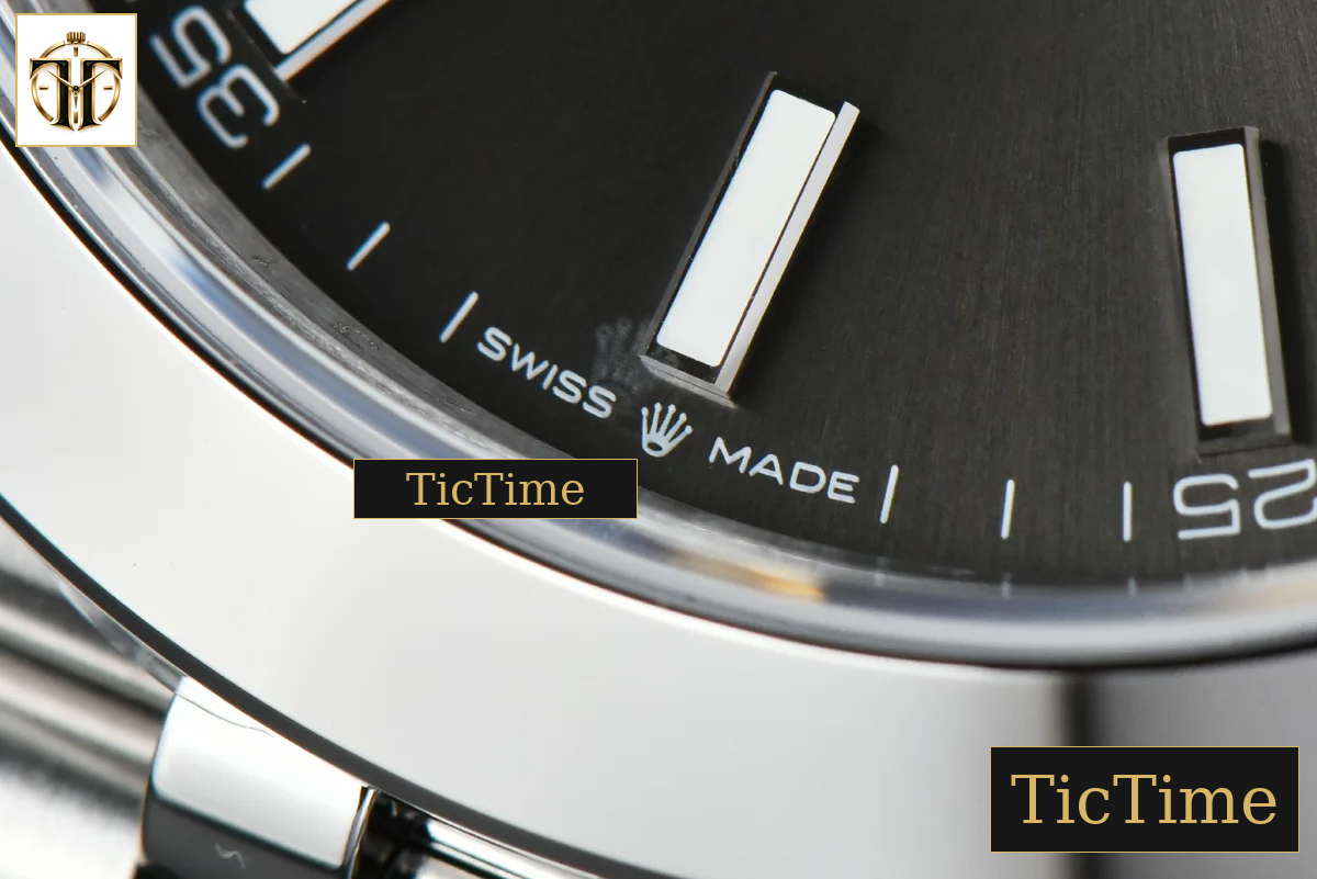 DateJust Smooth Bezel 126300 41mm VSF Gray Dial Jubilee Bracelet VS3235 — foto 10