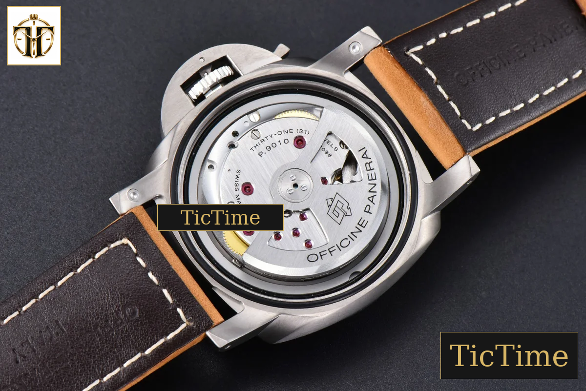PAM1351 44mm TTF Brown Dial Brown Leather Strap P9001 — foto 21