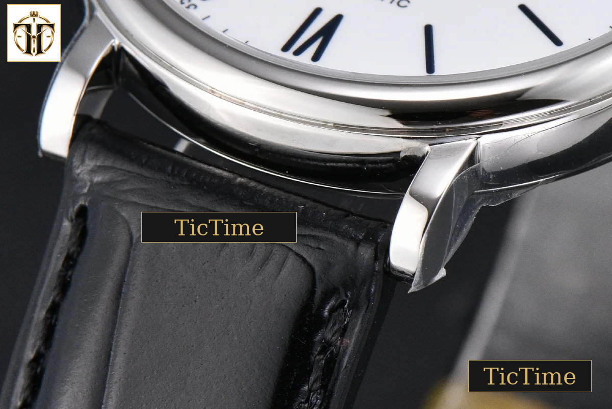 Portofino ‘150 Years’ 40mm V7F White Dial Blue Hands Black Leather Strap A2892 — foto 9