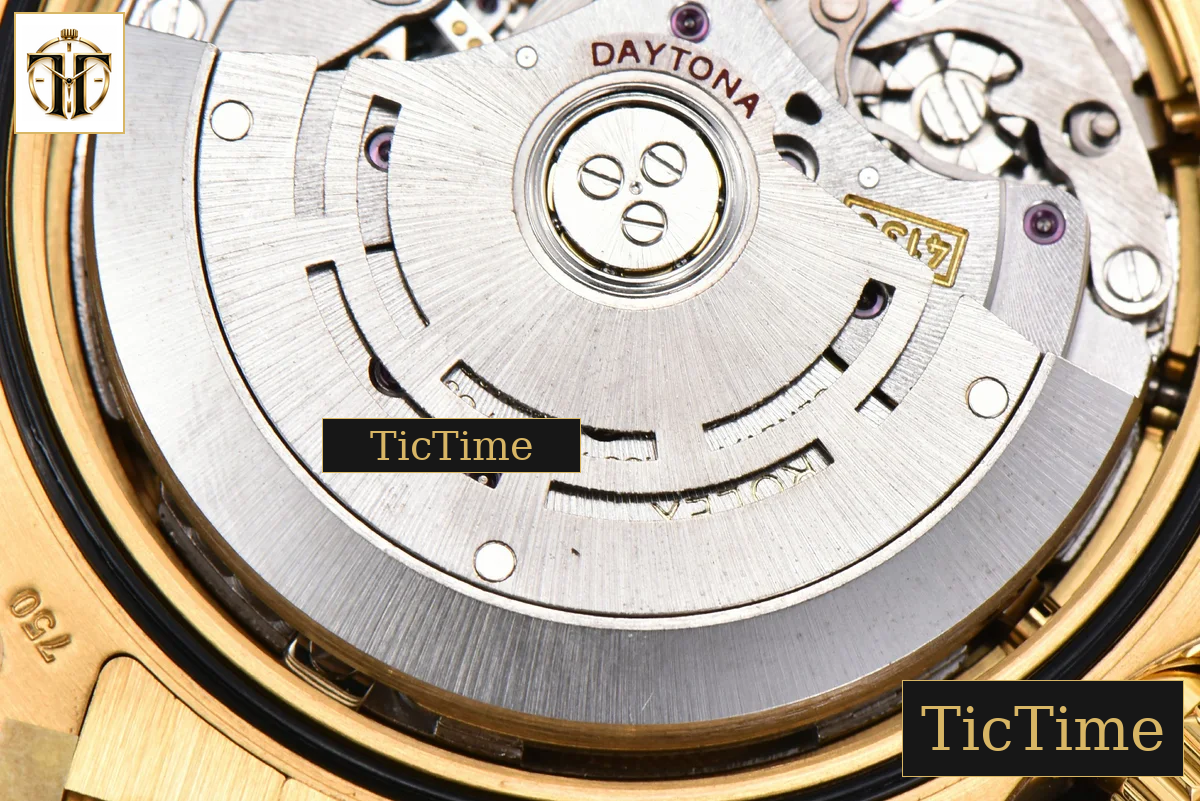 Daytona 116518 40mm APSF YG White Dial Ceramic Bezel Lume Marker Oysterflex Strap Tungsten Version SH4130 — foto 23