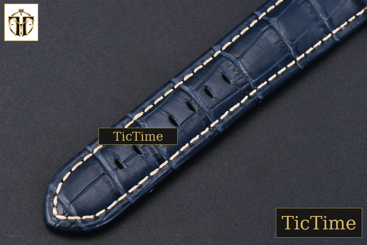 PAM1112 44mm TTF RG 44 Blue Dial Blue Leather Strap P9010 — foto 32