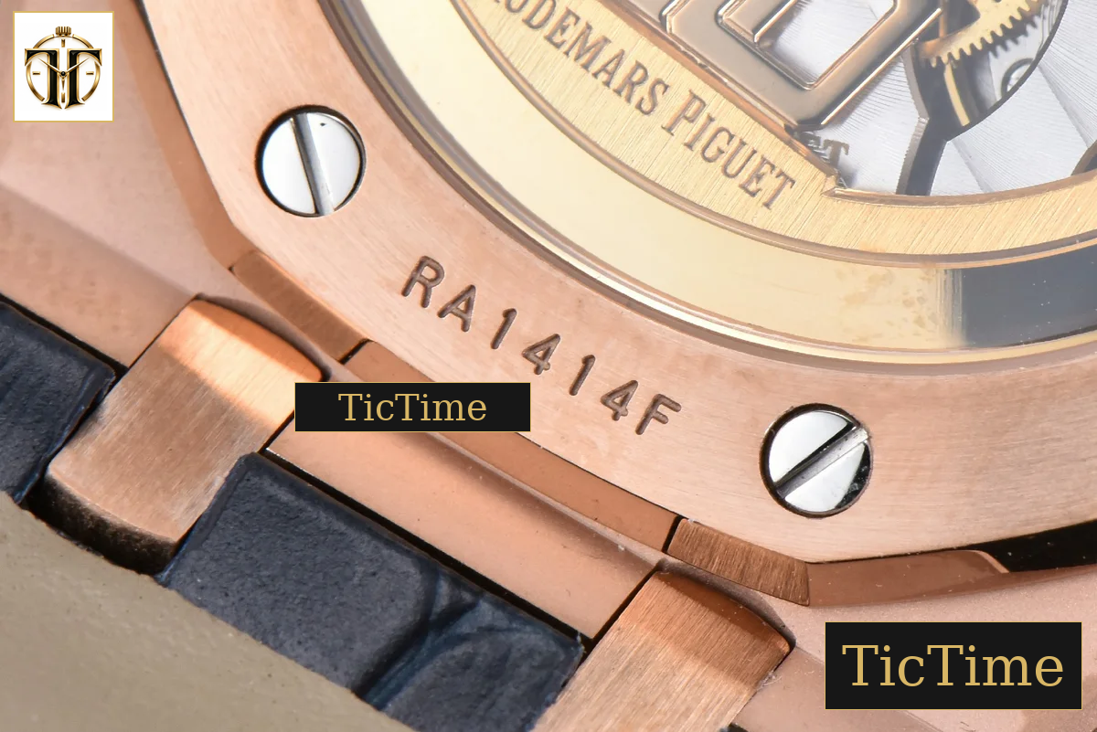 Royal Oak “50th Anniversary” 15510 41mm APSF RG Blue Dial Leather Strap V2 Free Sprung SA4302 — foto 29