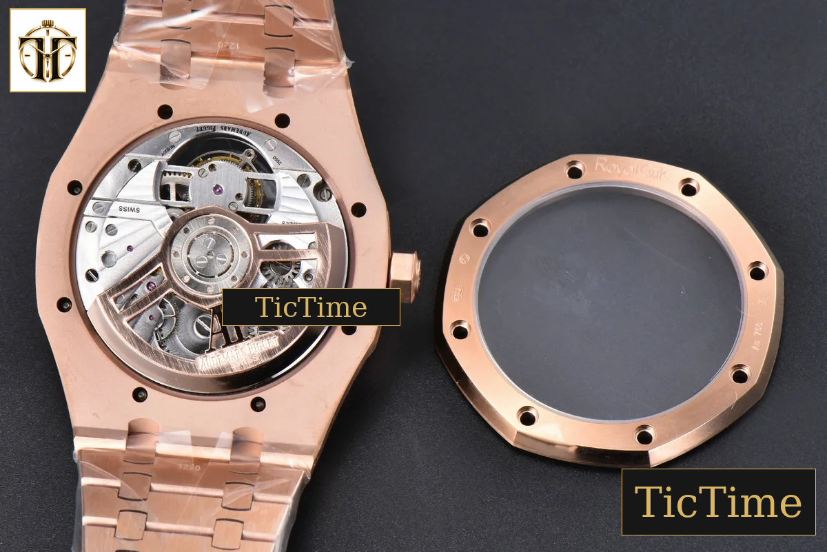 Royal Oak Tourbillon 41mm R8F RG Gray Dial RG Bracelet Flying Tourb V2 — foto 21