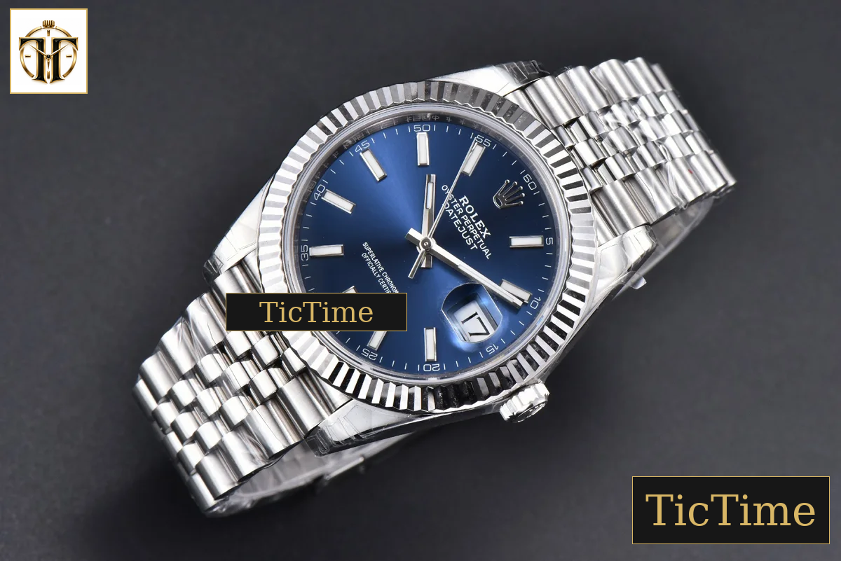 DateJust 904L 41mm VSF Blue Dial Jubilee VS3235 — foto 4