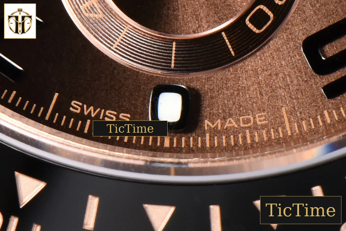 Daytona 116515 APSF RG Brown Dial Ceramic Bezel Digital Marker Oysterflex Strap Tungsten Version SH4130 — foto 10