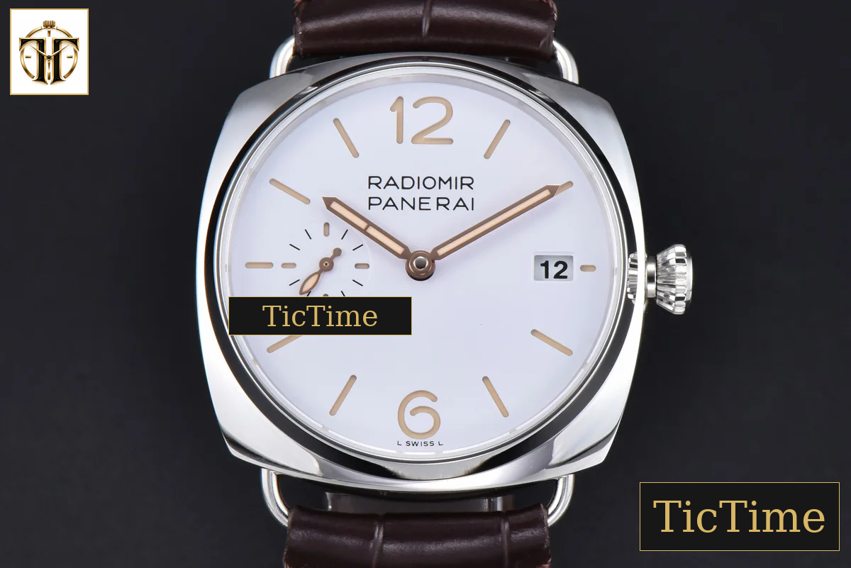 Radiomir PAM1292 40mm VSF White Dial Leather Strap P900 — foto 2