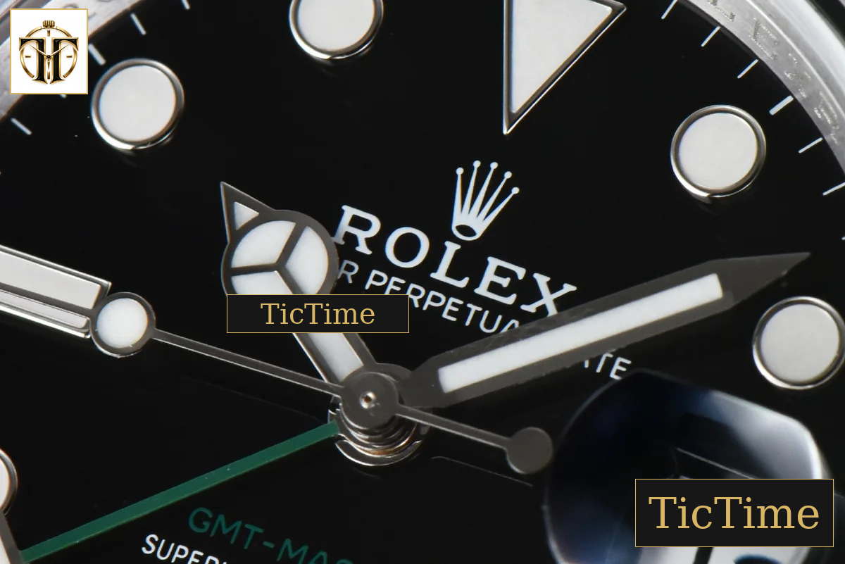 GMT-Master II LN 116710 40mm Clean Factory Black Ceramic Oyster Bracelet VR3186 — foto 5