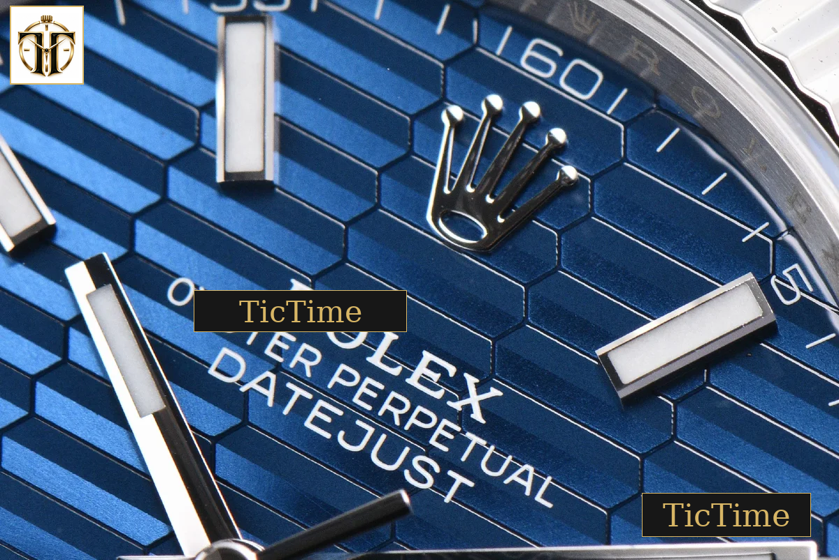 DateJust 126334 41mm VF Blue Motif Dial Jubilee Bracelet DD3235 — foto 6