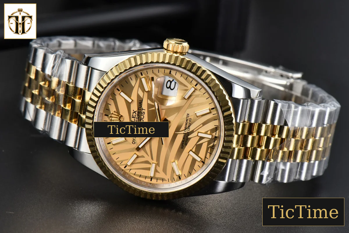 DateJust 36mm BPF YG/SS YG Plam Dial Jubilee Bracelet A2824 — foto 16