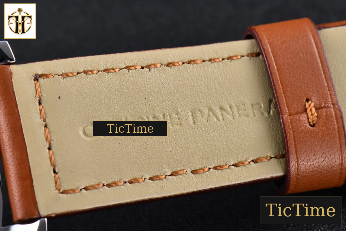 PAM005 44mm XF Brown Leather Strap Y-Incabloc A6497 — foto 26