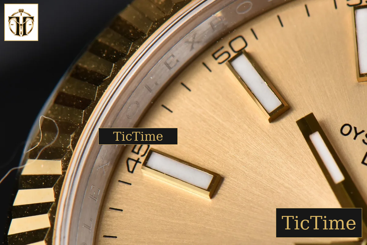 DateJust 126333 41mm VSF YG/SS Fluted Bezel YG Dial Oyster Bracelet VS3235 — foto 21