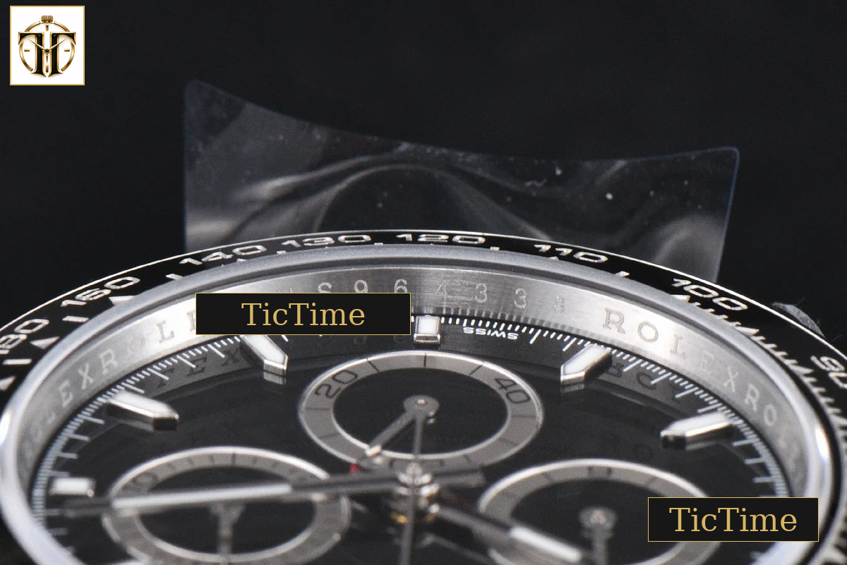 Daytona UFO 904L 126500 40mm UF Black Dial SS Braclet UF4131 — foto 15