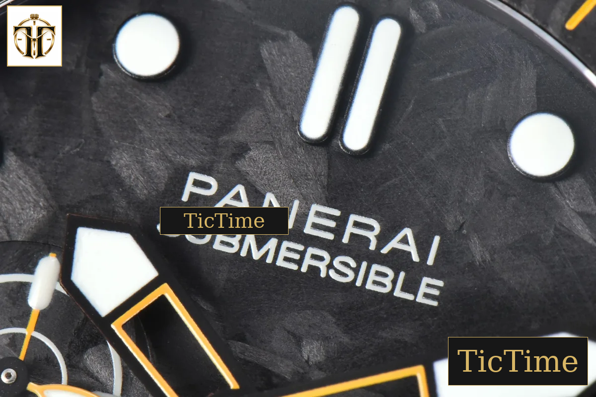 Submersible GMT Carbotech PAM 1324 44mm VSF Black Dial Rubber Strap P900 — foto 5