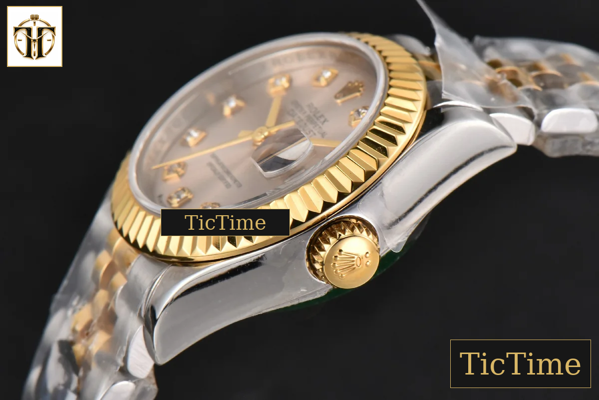 DateJust Ladies 28mm WF YG/SS Silver Dial Diamond Marker Jubilee Bracelet A2236 — foto 12