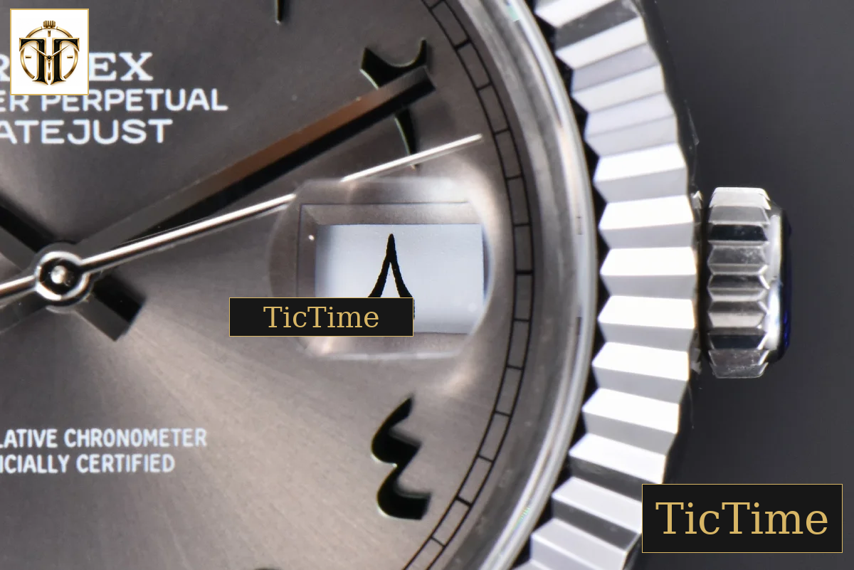 DateJust 126334 41mm BPF Gray Arabic Dial Jubilee Bracelet A2824 — foto 9