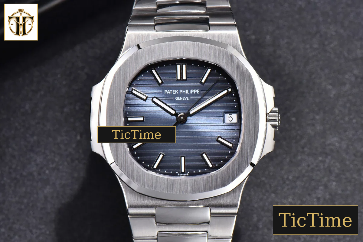 Nautilus 5711 40mm 3KF Blue Dial SS Bracelet V3 A324 — foto 2