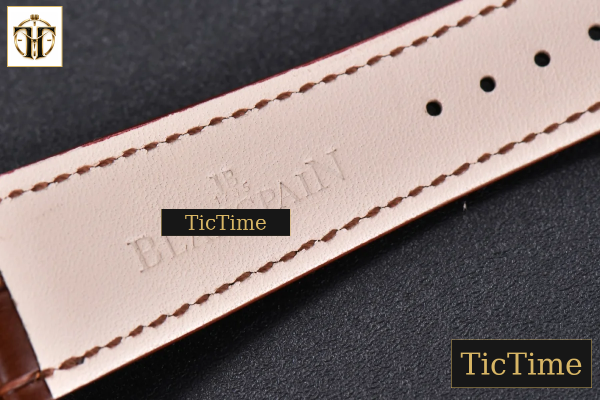 Villeret Complicated Function 6654 40mm OMF RG White Dial Brown Leather Strap CAL6654 V3 — foto 24