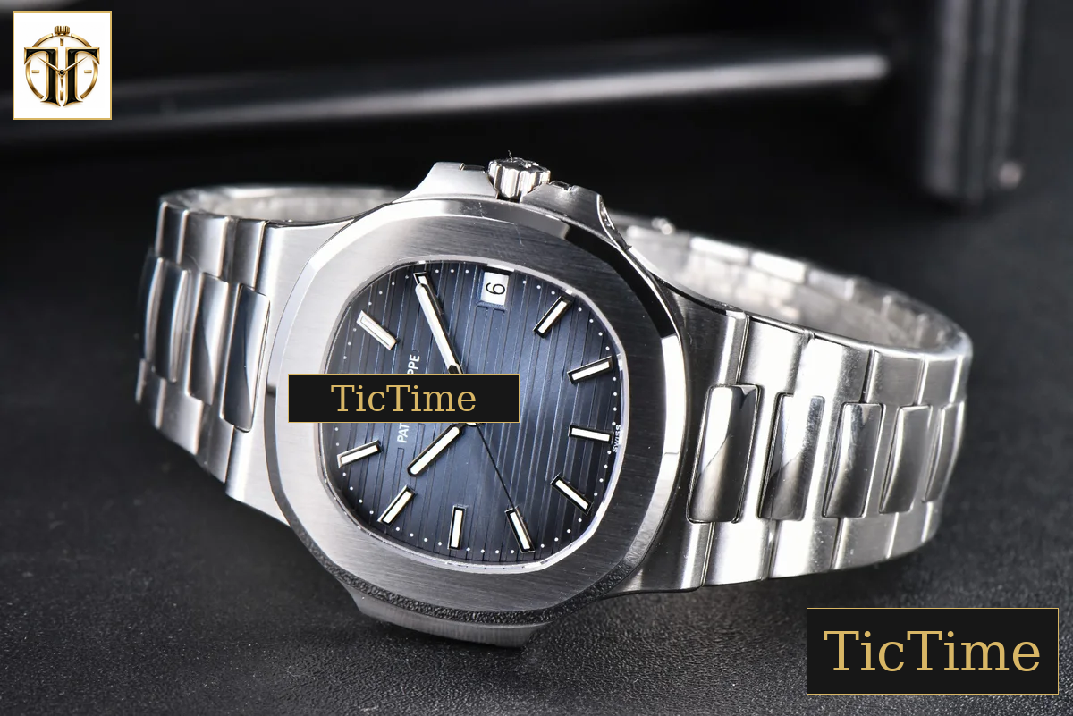Nautilus 5711 40mm 3KF Blue Dial SS Bracelet V3 A324 — foto 20