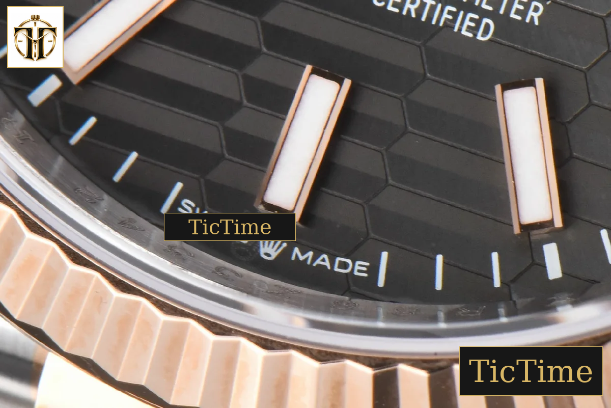DateJust 126231 36mm VSF RG/SS Gray Motif Dial Jubilee Bracelet VS3235 — foto 8