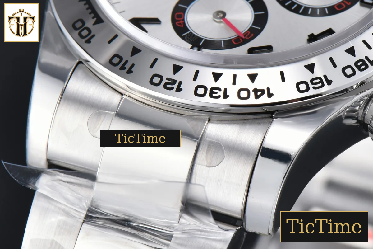 Daytona 116509 APSF SS White Dial Digital Marker SS Bracelet SH4130 — foto 11