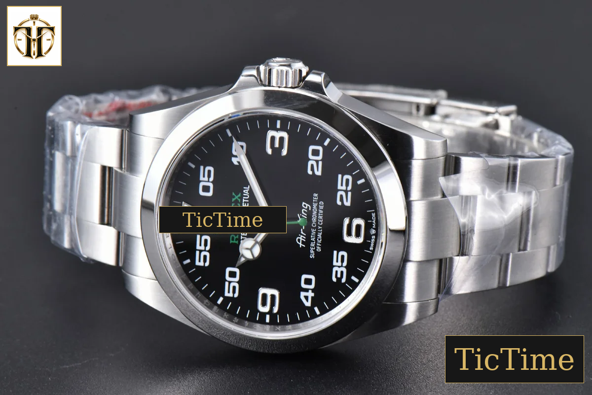 AirKing 126900 40mm GMF Black Dial SS Bracelet VR3230 — foto 15
